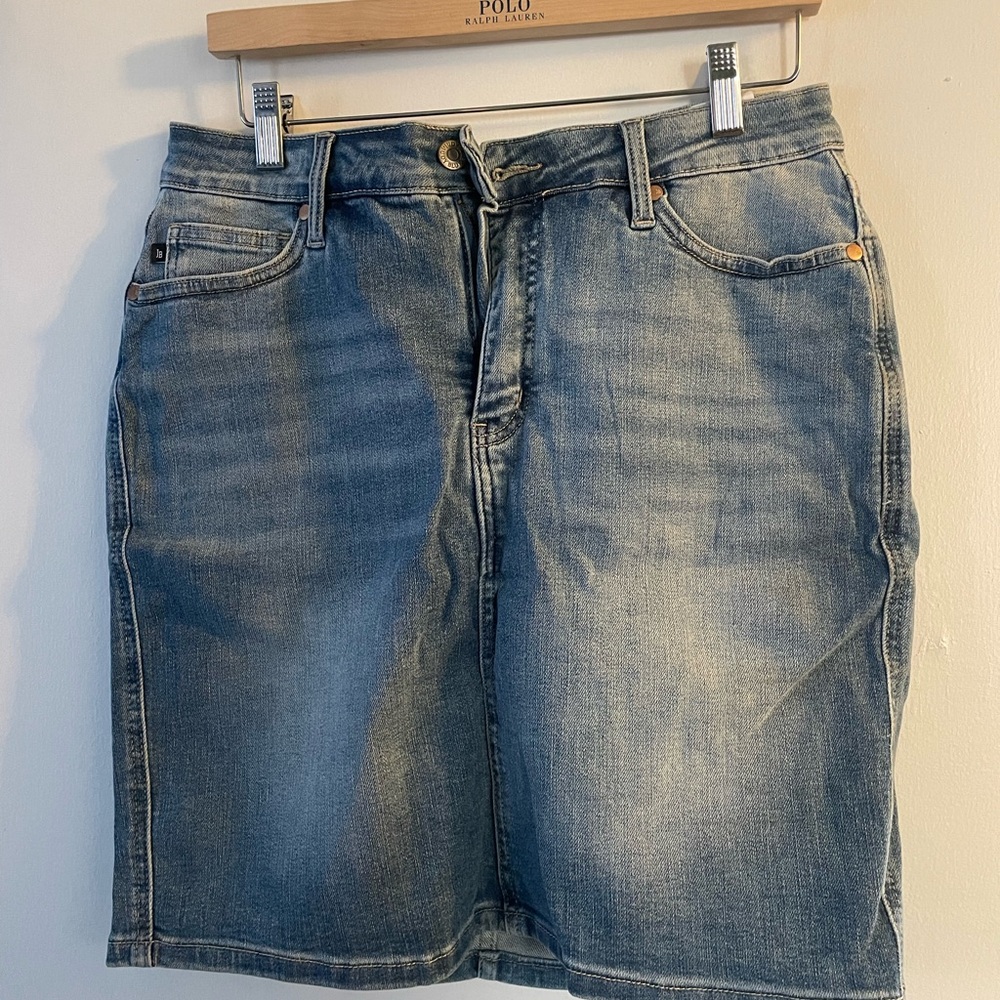 Blue Mini Skirt Denim